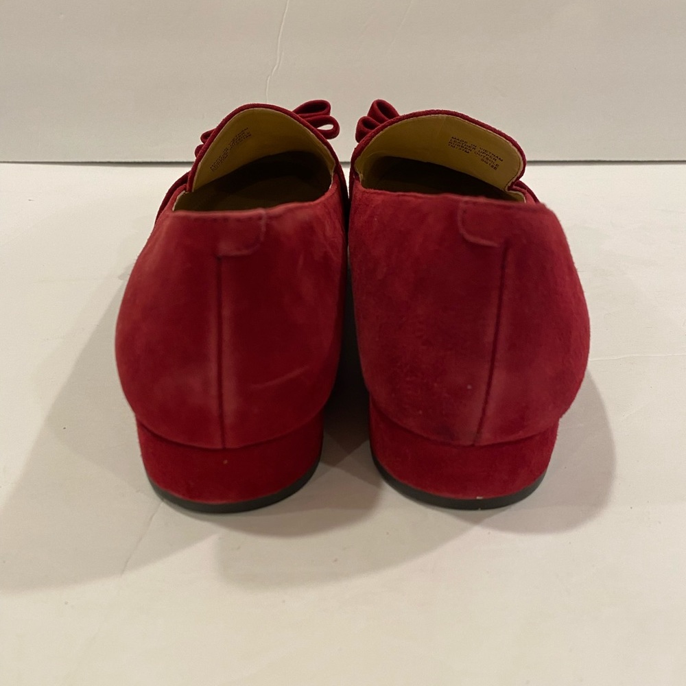 Michael Kors Caroline loafers suede maroon 7 - Picture 5 of 12